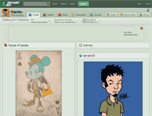 Tablet Screenshot of fidelito.deviantart.com
