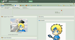 Desktop Screenshot of jhucartoons.deviantart.com