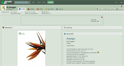 Desktop Screenshot of kldesigns.deviantart.com