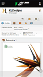 Mobile Screenshot of kldesigns.deviantart.com