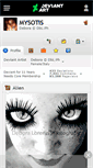 Mobile Screenshot of mysotis.deviantart.com