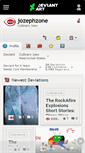 Mobile Screenshot of jozephzone.deviantart.com