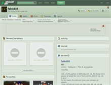 Tablet Screenshot of fabio888.deviantart.com