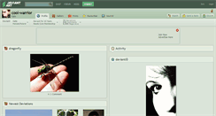 Desktop Screenshot of cool-warrior.deviantart.com