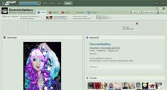 Desktop Screenshot of electronicrainbow.deviantart.com