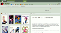 Desktop Screenshot of planetstatic.deviantart.com