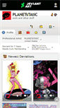 Mobile Screenshot of planetstatic.deviantart.com