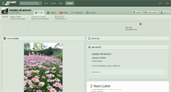 Desktop Screenshot of malato-di-amore.deviantart.com