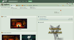 Desktop Screenshot of madracer.deviantart.com