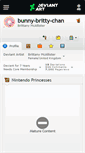 Mobile Screenshot of bunny-britty-chan.deviantart.com