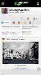 Mobile Screenshot of neo-raphaelites.deviantart.com