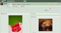 Desktop Screenshot of kamyria.deviantart.com