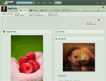 Tablet Screenshot of kamyria.deviantart.com