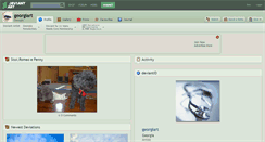 Desktop Screenshot of georgiart.deviantart.com