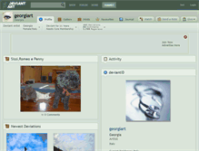 Tablet Screenshot of georgiart.deviantart.com