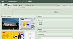Desktop Screenshot of d182.deviantart.com