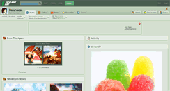 Desktop Screenshot of dalunaesc.deviantart.com