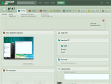 Tablet Screenshot of bf-87.deviantart.com