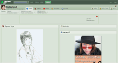Desktop Screenshot of budiamond.deviantart.com