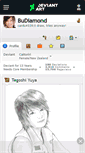Mobile Screenshot of budiamond.deviantart.com