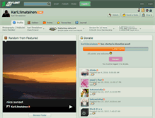 Tablet Screenshot of kariliimatainen.deviantart.com
