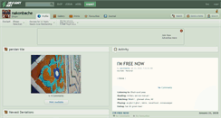 Desktop Screenshot of nakonbache.deviantart.com