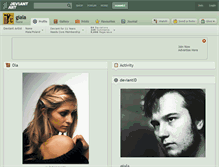 Tablet Screenshot of giala.deviantart.com