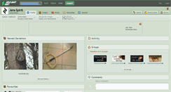 Desktop Screenshot of jera-spirit.deviantart.com
