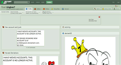 Desktop Screenshot of kingboo7.deviantart.com