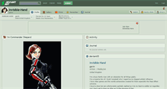 Desktop Screenshot of invisible-hand.deviantart.com