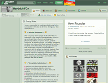 Tablet Screenshot of heydrich-fc.deviantart.com