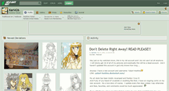 Desktop Screenshot of kari426.deviantart.com