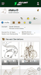 Mobile Screenshot of otaku-d.deviantart.com