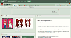 Desktop Screenshot of haruka-chan95.deviantart.com