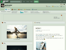 Tablet Screenshot of gustonator.deviantart.com