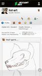 Mobile Screenshot of kel-art.deviantart.com