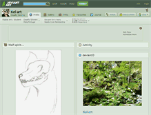 Tablet Screenshot of kel-art.deviantart.com