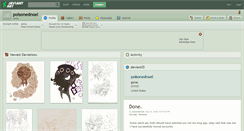 Desktop Screenshot of poisonednoel.deviantart.com