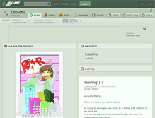 Tablet Screenshot of lozachu.deviantart.com