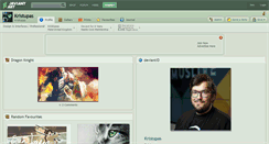 Desktop Screenshot of kristupas.deviantart.com