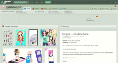Desktop Screenshot of makatoxsurvivor.deviantart.com