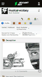 Mobile Screenshot of musical-ecstasy.deviantart.com