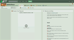 Desktop Screenshot of nekkid-boys.deviantart.com
