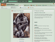 Tablet Screenshot of nekkid-boys.deviantart.com