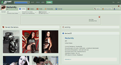 Desktop Screenshot of nocturnity.deviantart.com