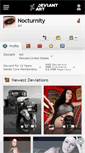 Mobile Screenshot of nocturnity.deviantart.com