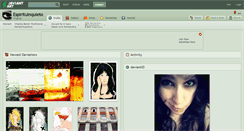 Desktop Screenshot of espirituinquieto.deviantart.com