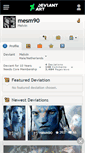 Mobile Screenshot of mesm90.deviantart.com