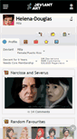 Mobile Screenshot of helena-douglas.deviantart.com