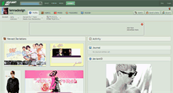 Desktop Screenshot of lennadesign.deviantart.com